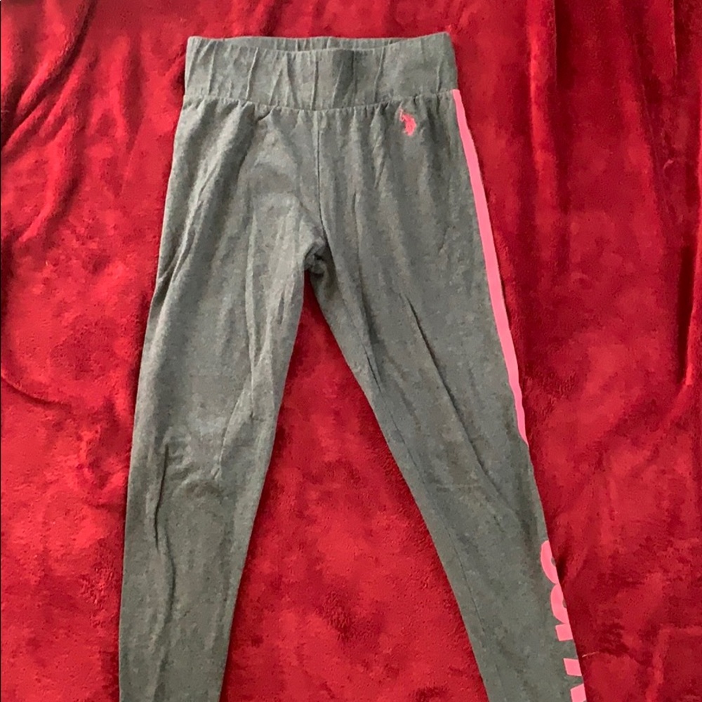 Us polo assassin workout/yoga legging SZ S
